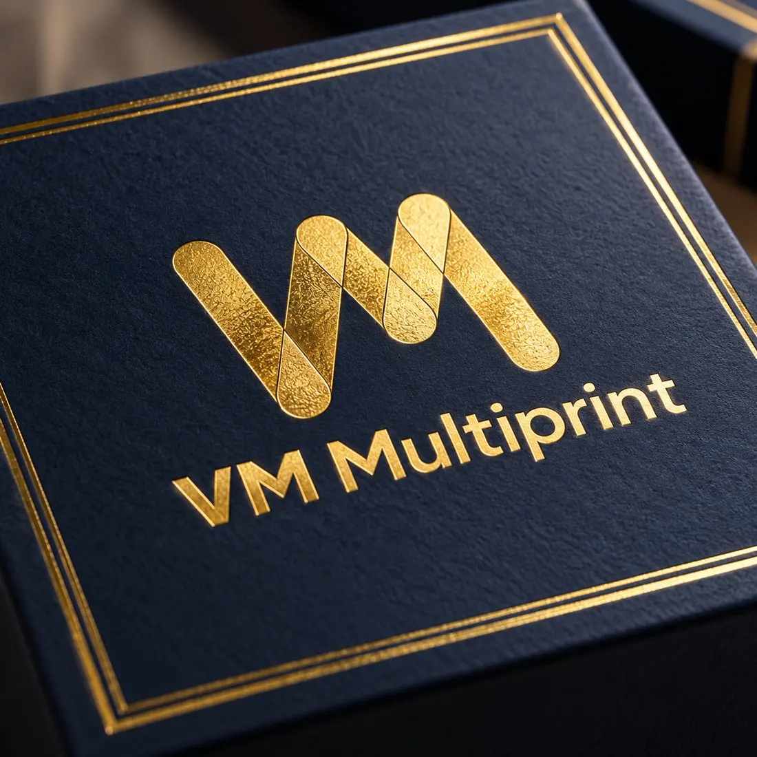 Gold foil packaging