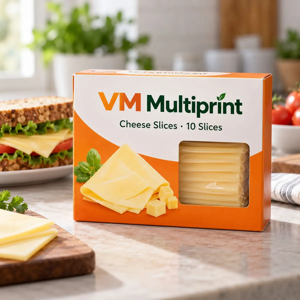 Cheese Slice Packaging Box