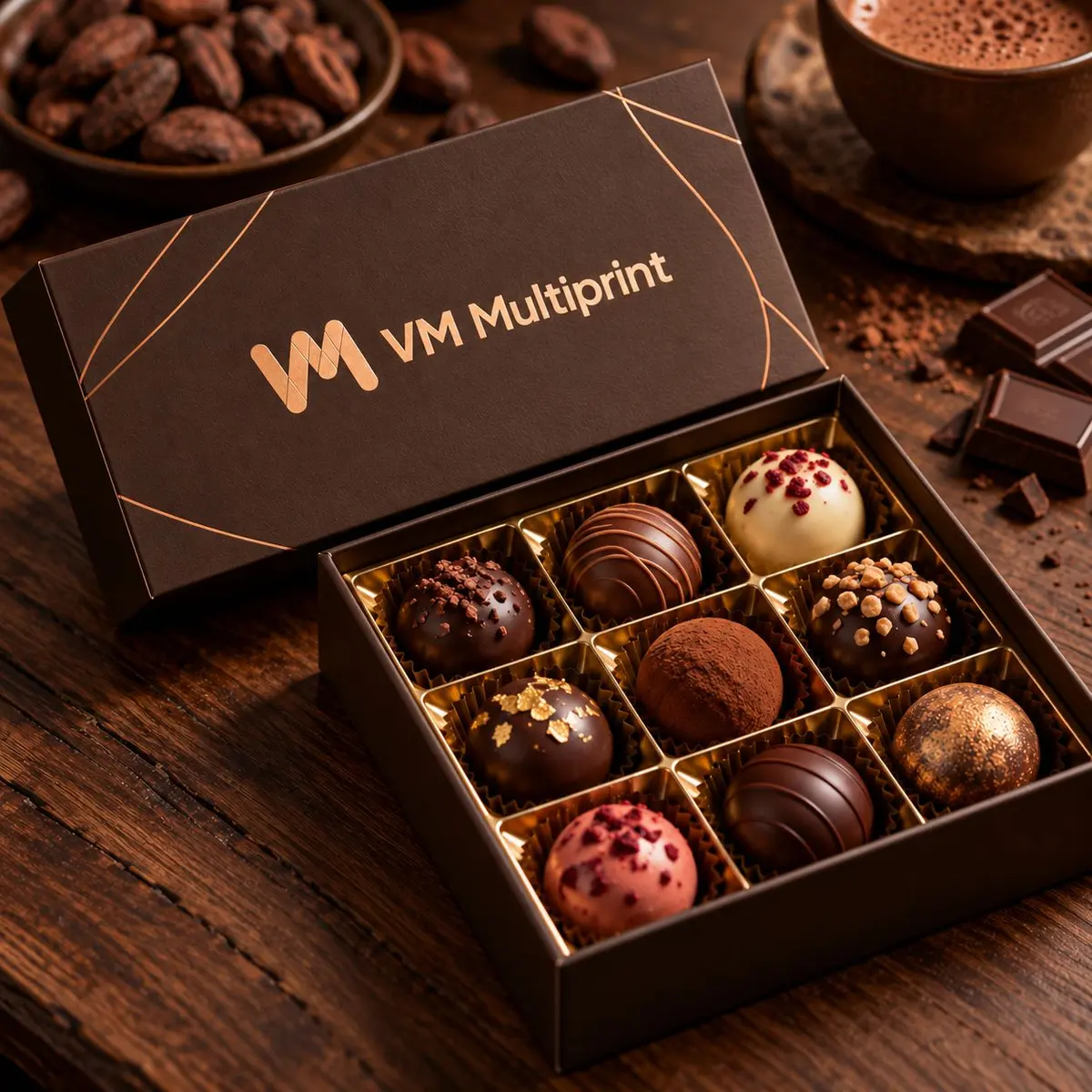 Chocolate Packaging Rigid Box