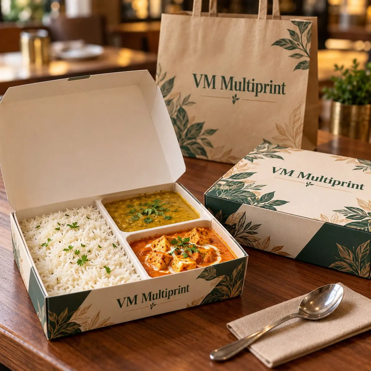 Food Takeaway Combo Box
