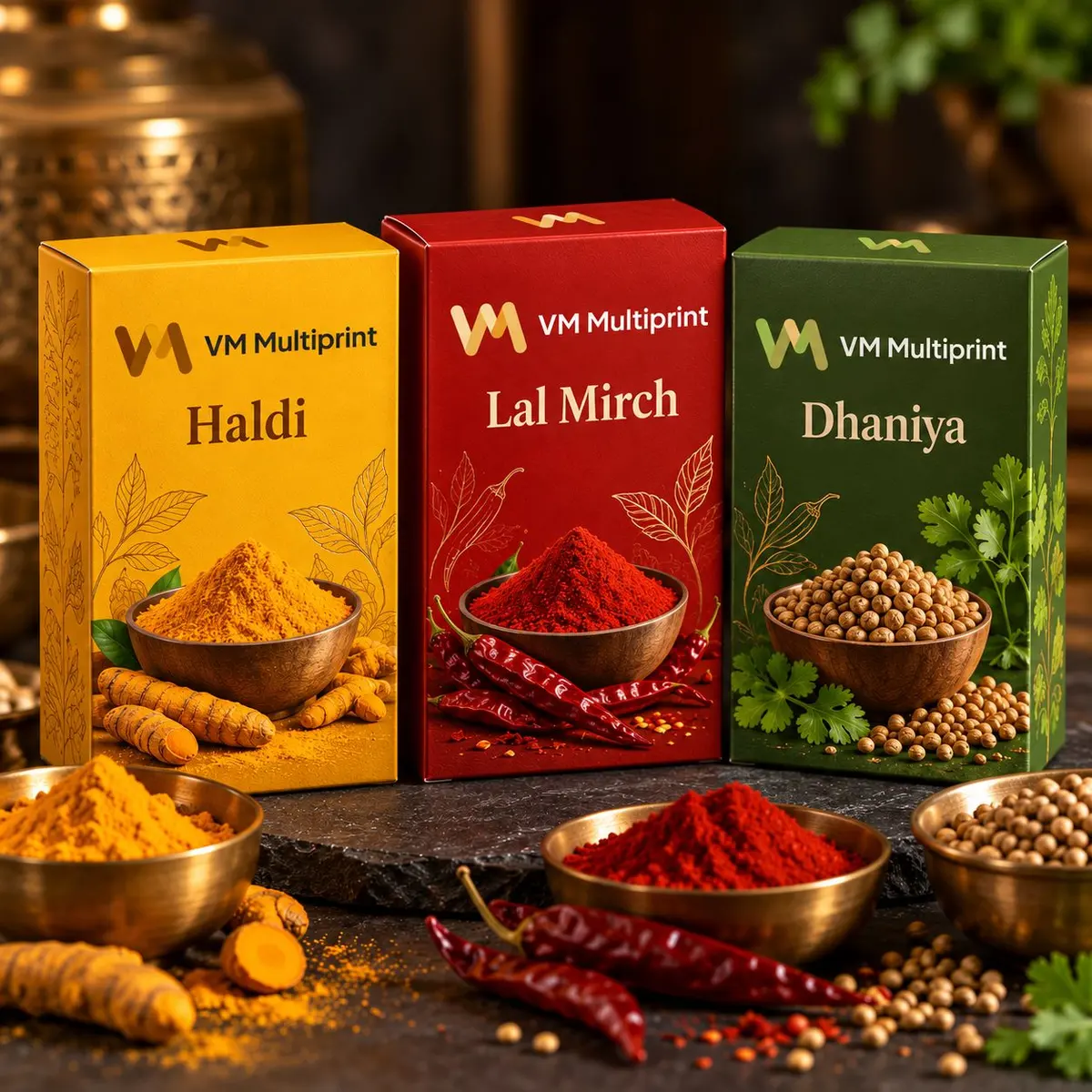 Spice Packaging Box
