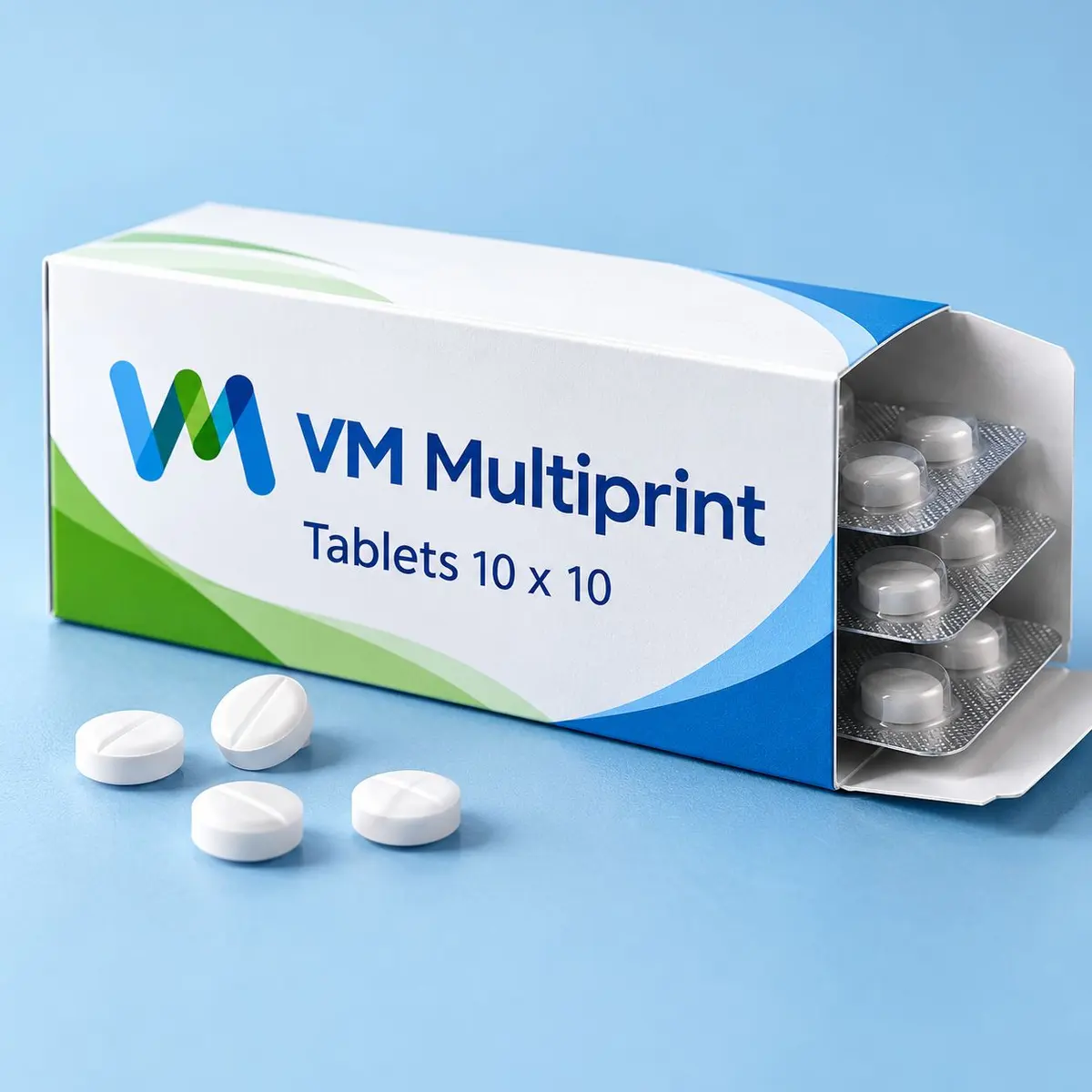 Tablet Strip Carton