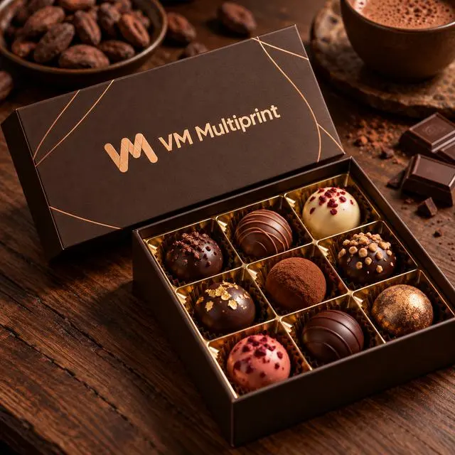 Chocolate Packaging Rigid Box