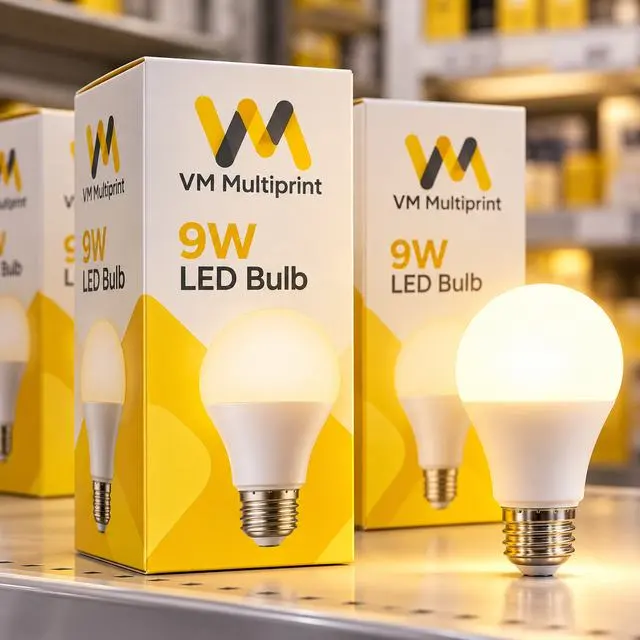 LED Bulb Packaging Box
