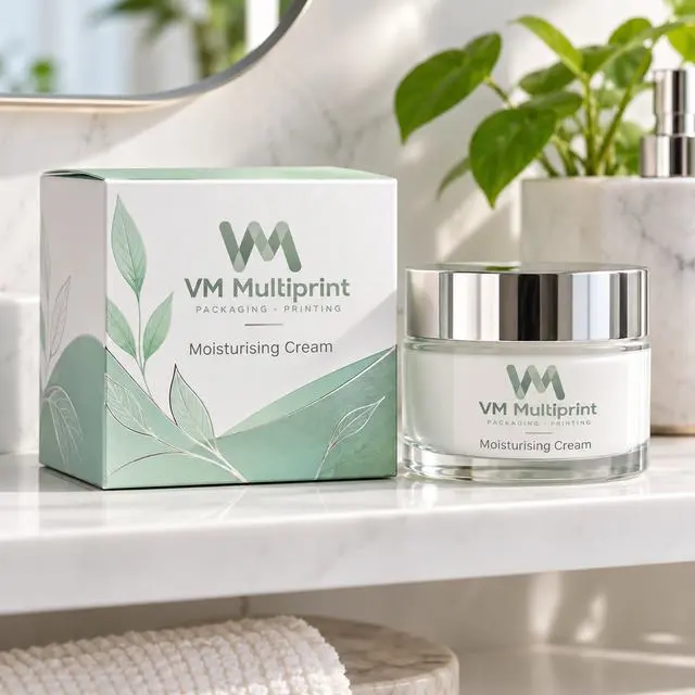 Skincare Cream Box packaging design by VM Multiprint