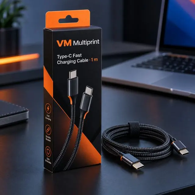 USB Cable Packaging Box